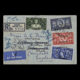 Tangier 1953 Coronation first day cover