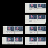 Hong Kong 1968 (MNH) Sea Craft plate pairs